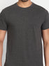 Men's Crew Neck MELANGE Tee Brown